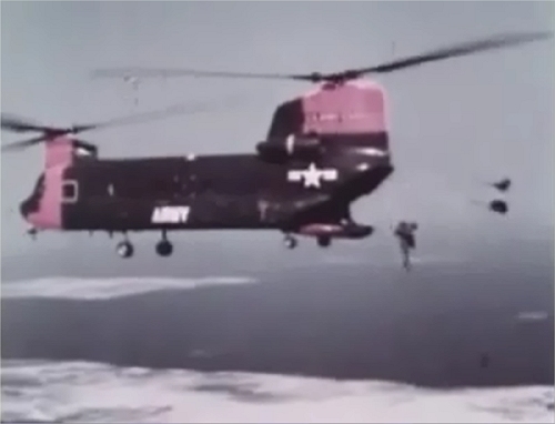 Early 1960s Chinook helicopter promotional film.