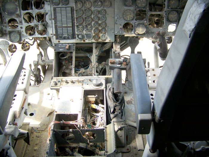 The interior of 65-07992 as of 16 April 2009.