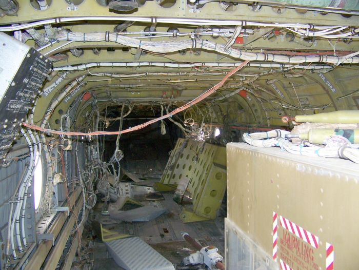 The interior of 65-07992 as of 16 April 2009.
