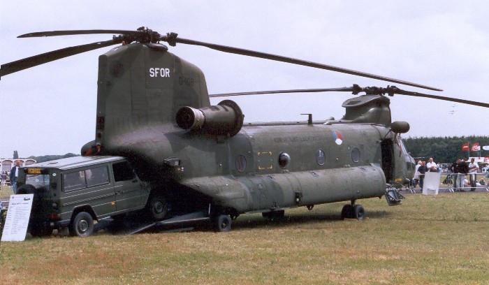 Royal Netherlands Air Force Chinook D-106.