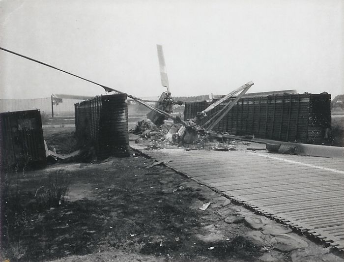 Destroyed 242nd ASHC Chinook.