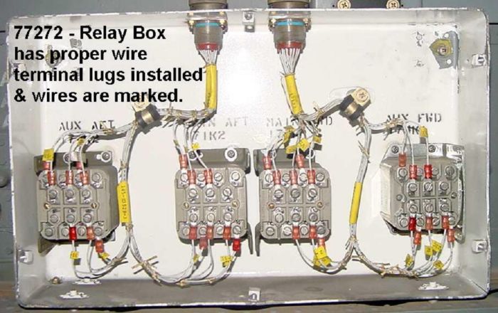 CH-47 Fuel Control Relay Box.