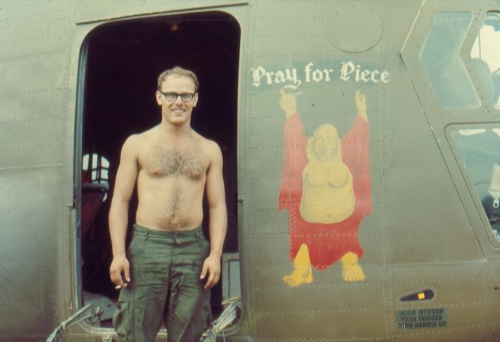 "Pray for Piece" - Vietnam, circa 1969.