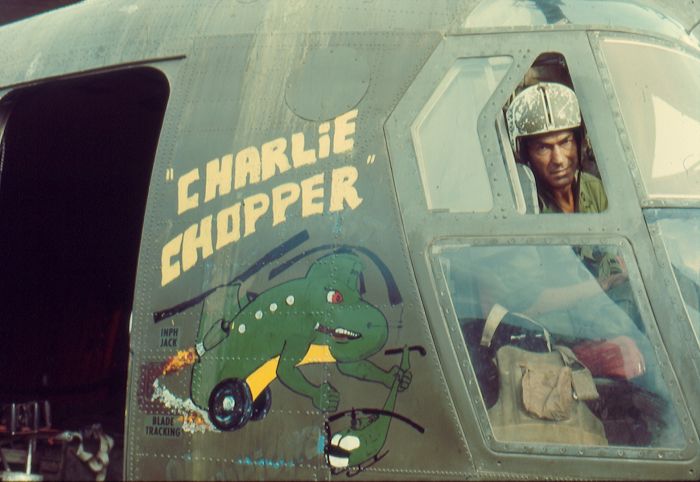 "Charlie Chopper" - Vietnam, circa 1969.