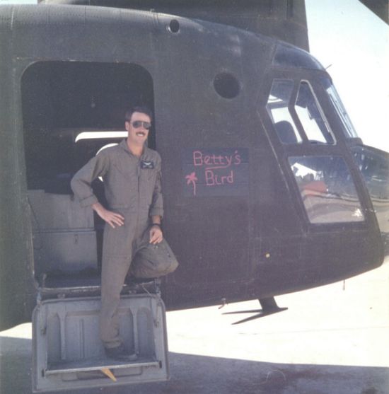 CH-47D "Betty's Bird" - Desert Storm, circa 1991.