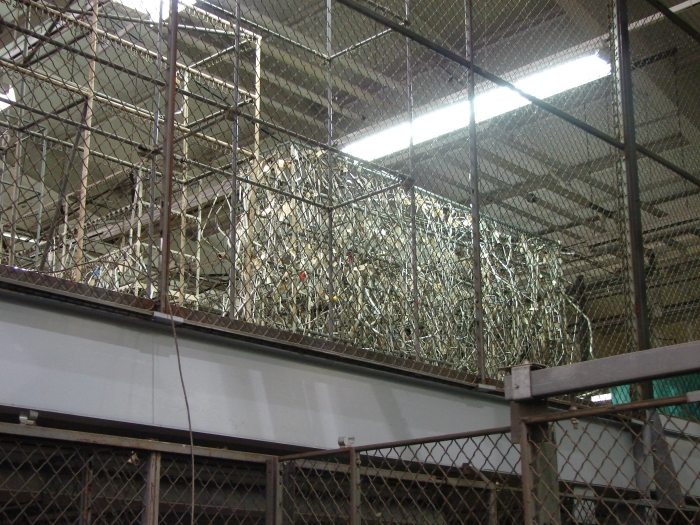 29 January 2010: A look inside the walls of the Boeing Helicopters Center 3 South facility in Ridley Park, Pennsylvania.