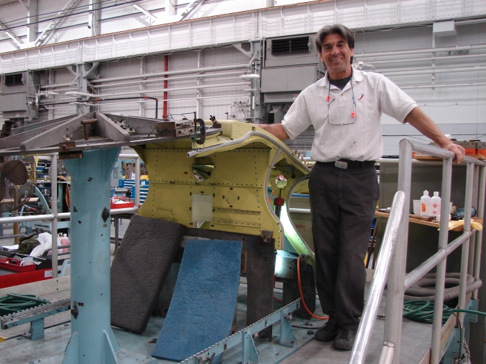 29 January 2010: A look inside the walls of the Boeing Helicopters Center 3 South facility in Ridley Park, Pennsylvania.