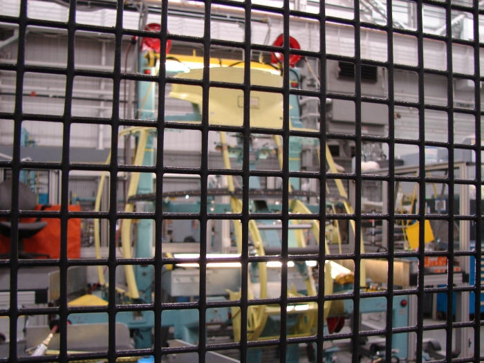 29 January 2010: A look inside the walls of the Boeing Helicopters Center 3 South facility in Ridley Park, Pennsylvania.